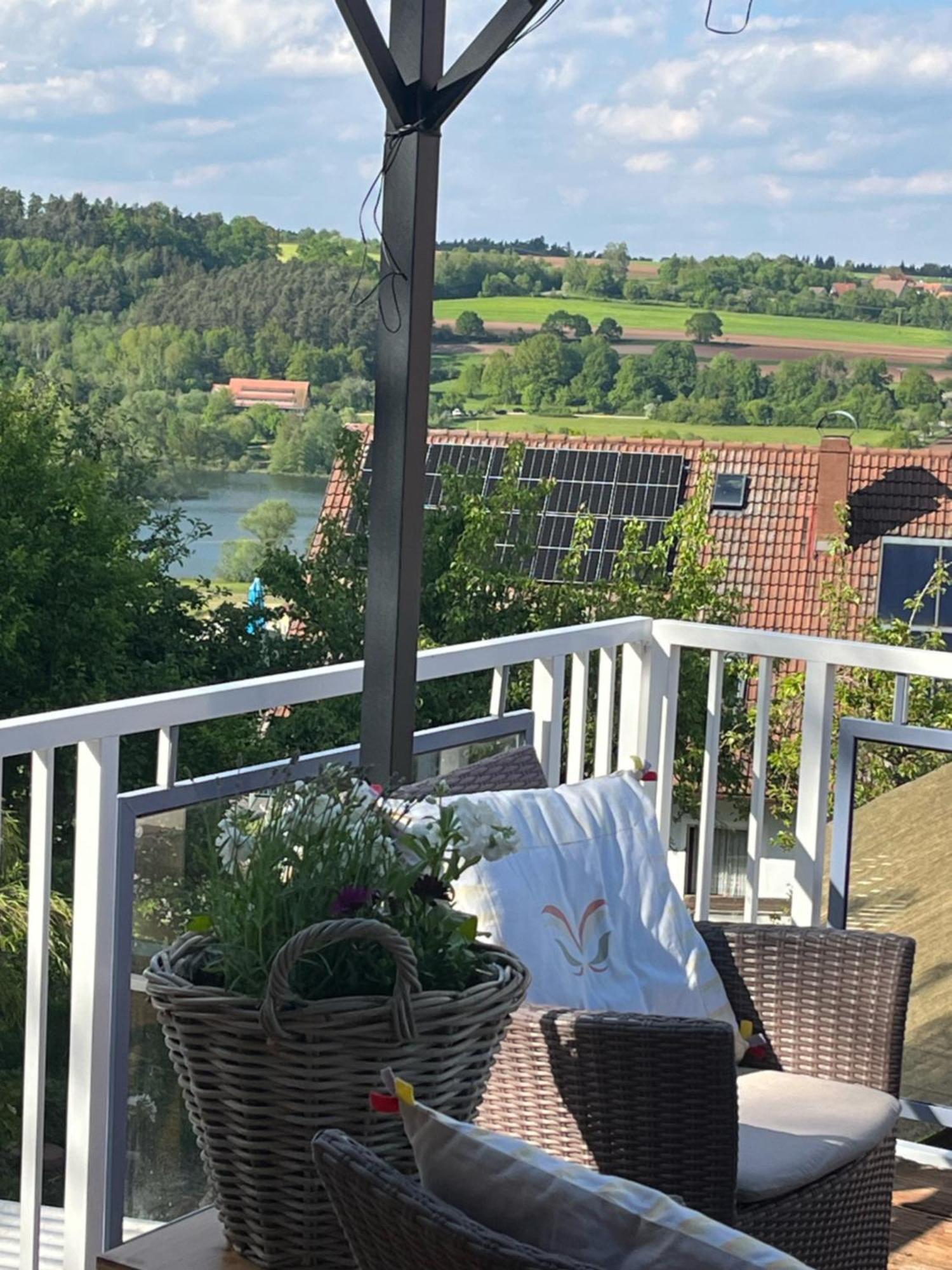Wohnung Mit Dachterasse Absberg Exterior photo