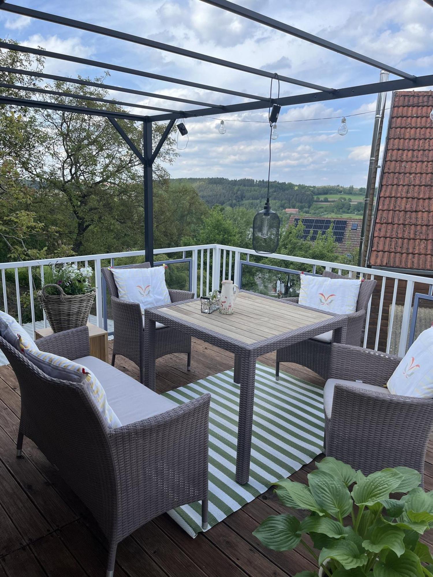 Wohnung Mit Dachterasse Absberg Exterior photo
